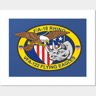 VFA-122 Flying Eagles - Rhino Posters and Art